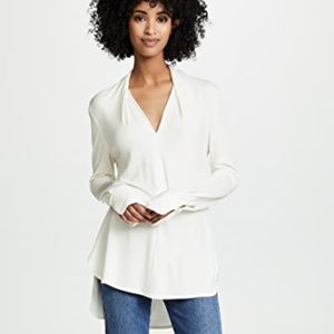 Equipment Joslin V-neck Long Sleeve Blouse Shirt